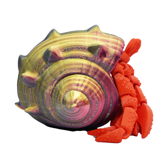 Articulated Hermit Crab Toy