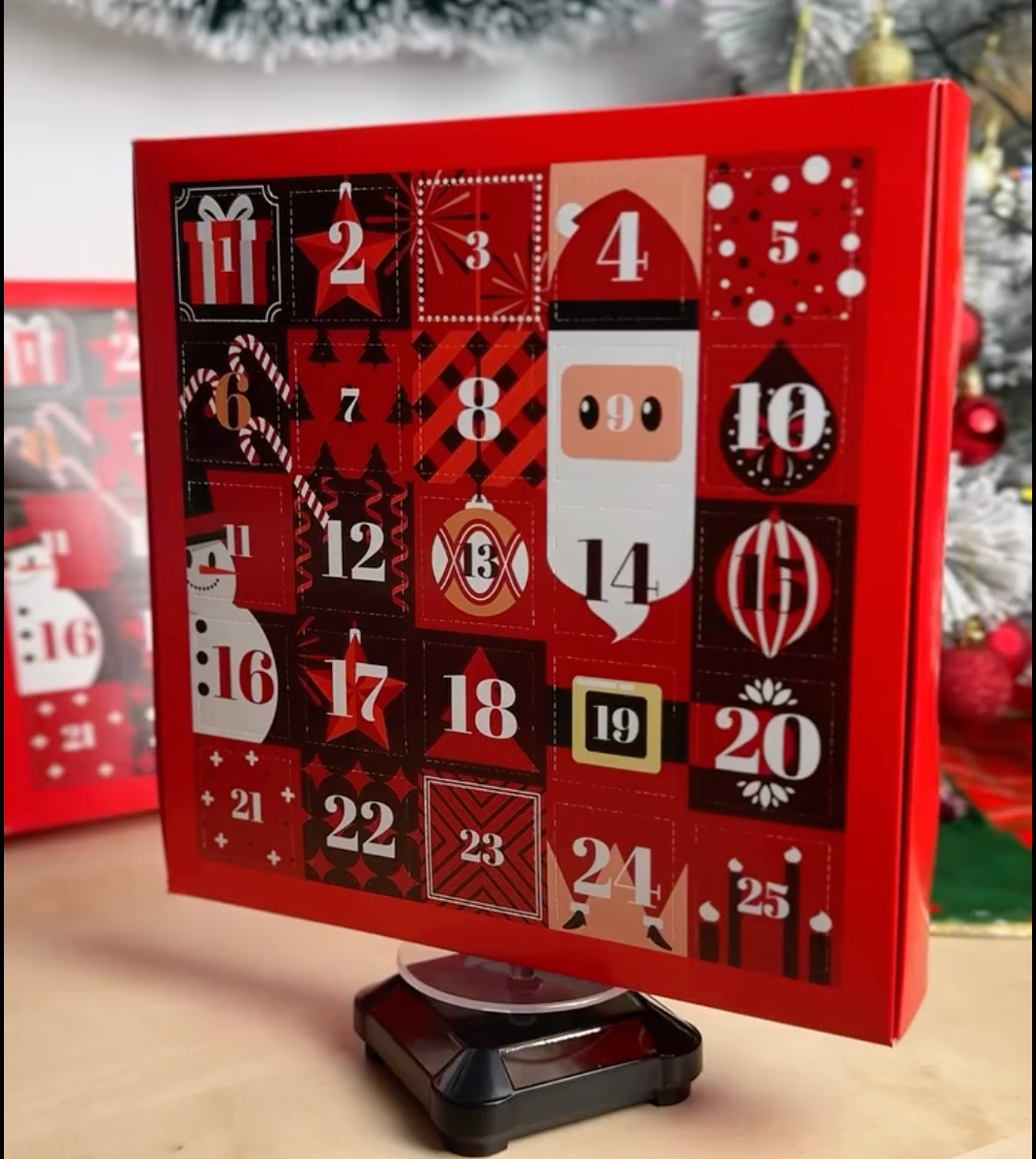 Calendario de Adviento con 25 Miniaturas en 3D