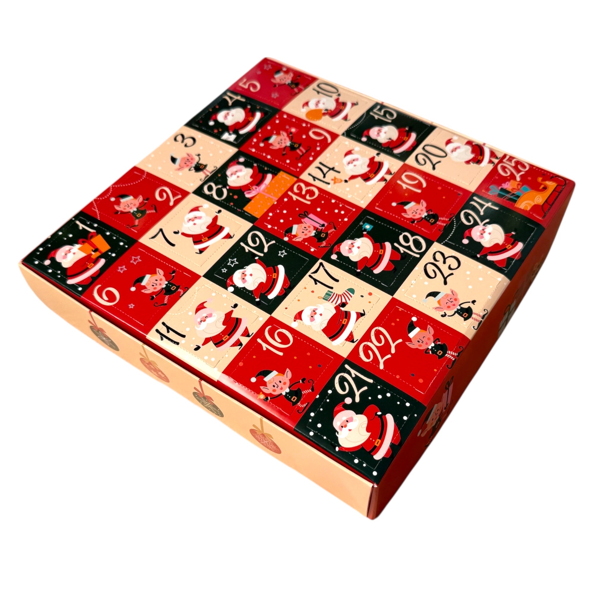 Calendario de Adviento de 25 días con Figuras en 3D