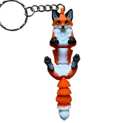 Collectible Articulated Fox Keychain