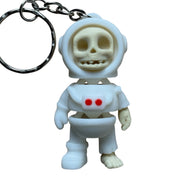 Collectible Articulated Skeleton Astronaut Keychain
