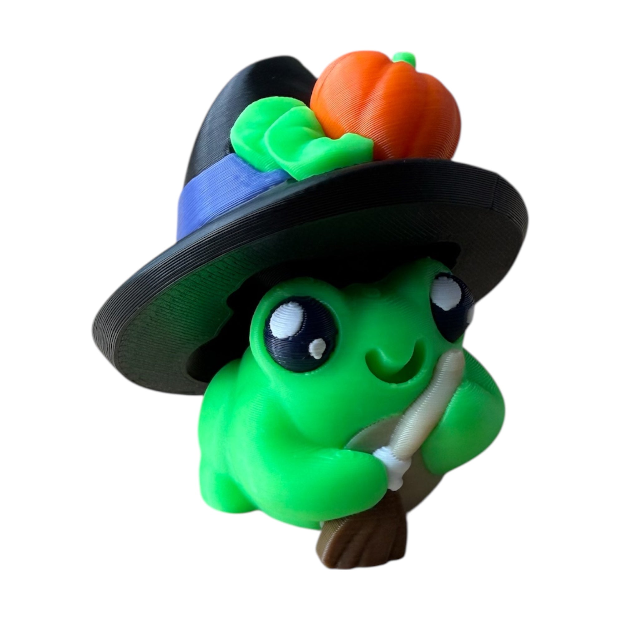 Llavero Clicker de Ranita Bruja