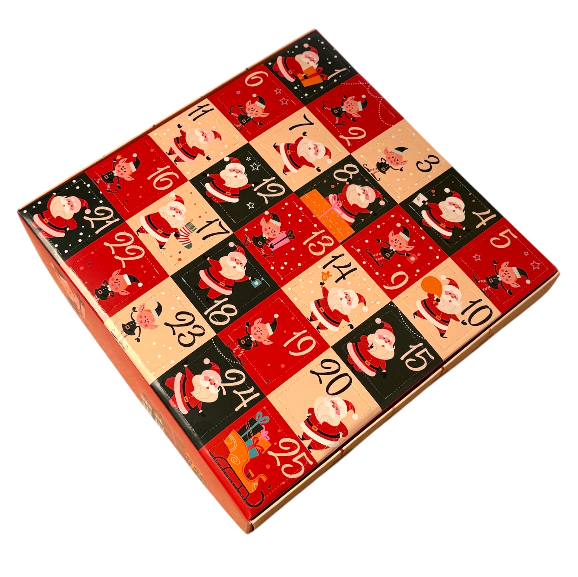 Calendario de Adviento de 25 días con Figuras en 3D