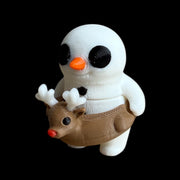 Modokin Mono de Nieve + Flotador de Reno