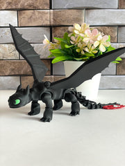 Toothless Articulated Toy